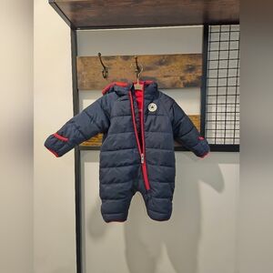 Converse puffer snowsuit